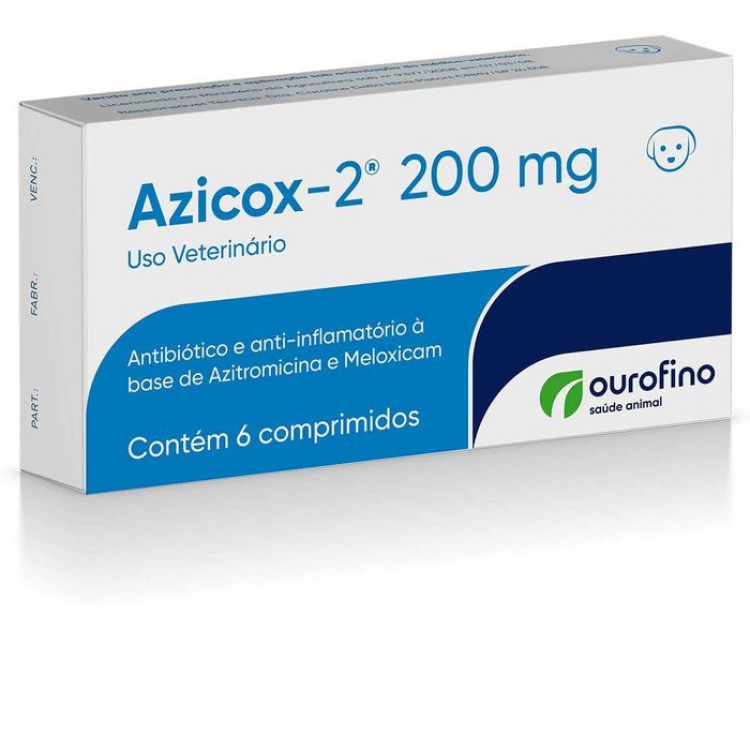 Azicox-2 250mg C/6 Comprimidos