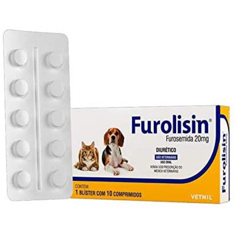 Furolisin 20mg C/10 comprimidos