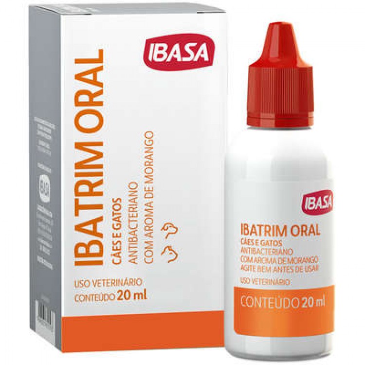 Ibatrim Oral Cães/Gatos 20ml