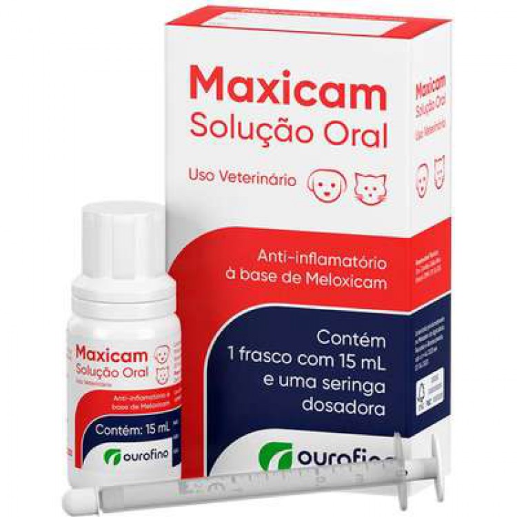 Maxicam solução oral 15ml